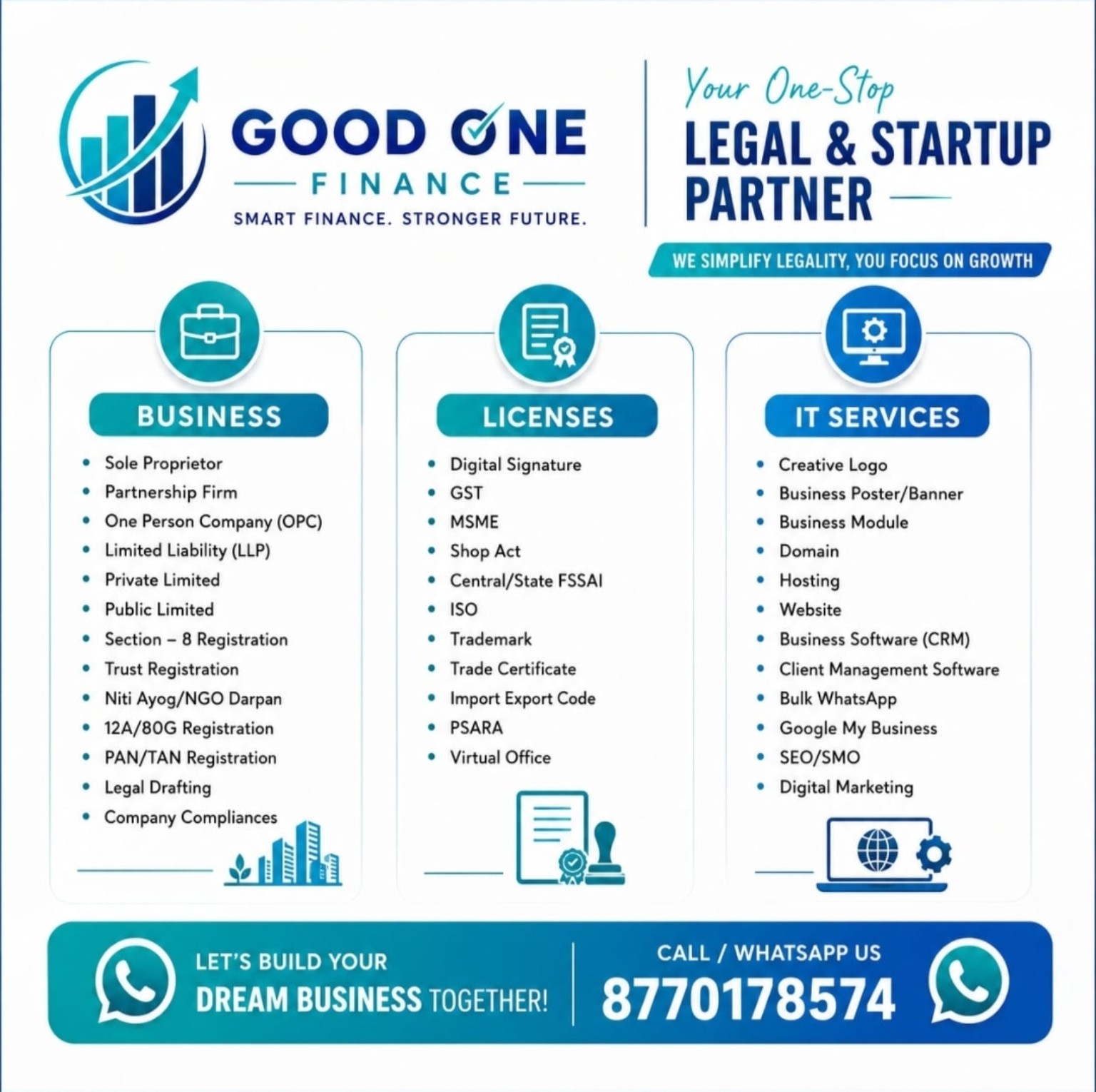 Legal & Startup Services